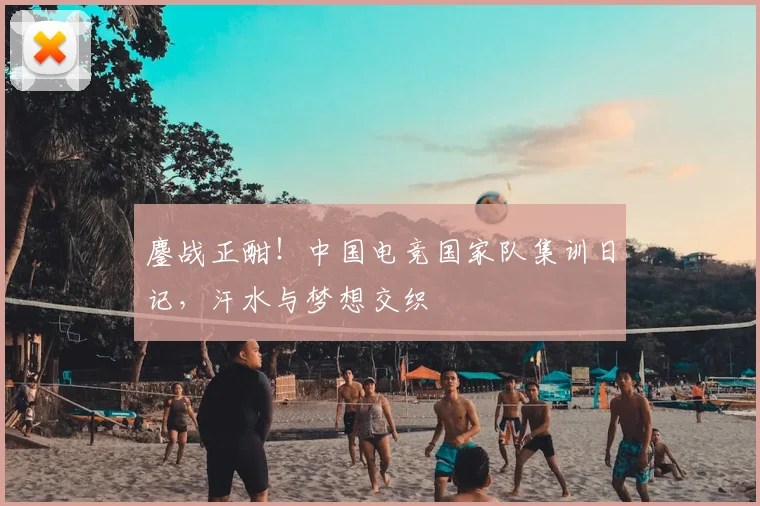 鏖战正酣！中国电竞国家队集训日记，汗水与梦想交织